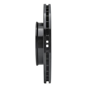 Dodge Attitude Brake Rotor (1) - Front Left - R1 Concepts - Drilled & Slotted - Black - `06-`12